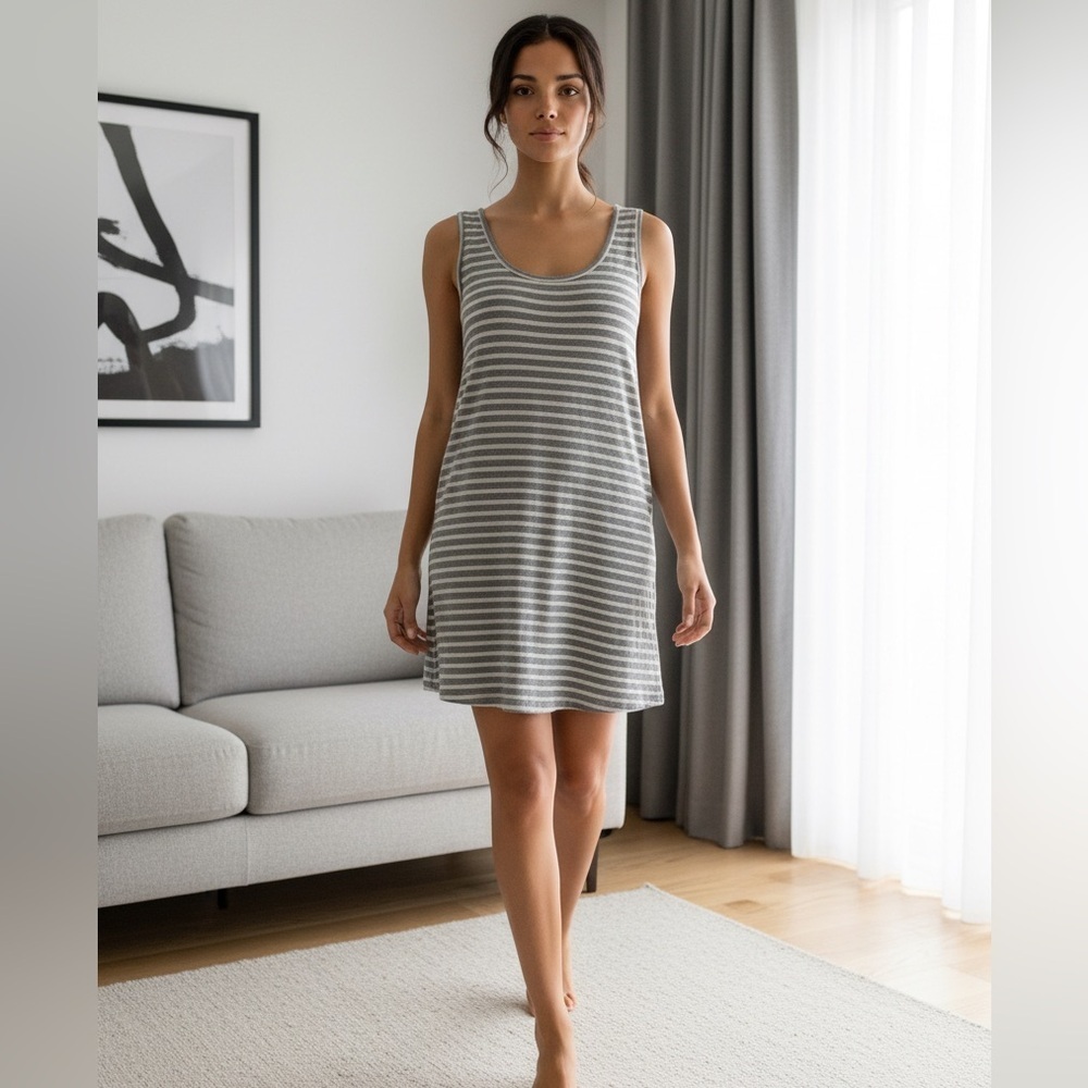NWOT - Saint Tropez West - Women’s Sleeveless MIDI Dress - Size Medium